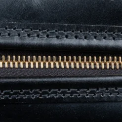 Croots Bridle Leather Black Laptop Bag
