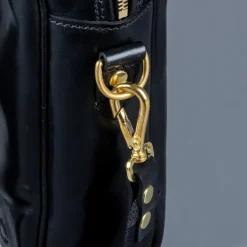 Croots Bridle Leather Black Laptop Bag