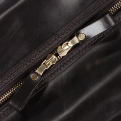 Croots Bridle Leather Holdall Dark Havana - Large