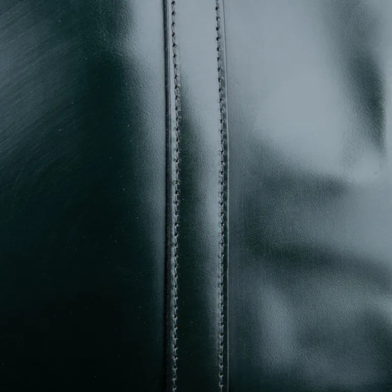 Croots Bridle Leather Traveller Racing Green Bag
