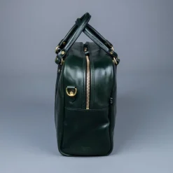 Croots Bridle Leather Traveller Racing Green Bag