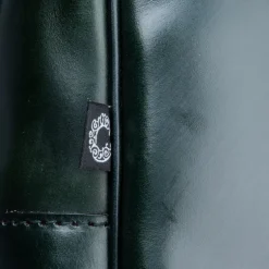 Croots Bridle Leather Traveller Racing Green Bag