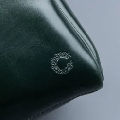 Croots Bridle Leather Traveller Racing Green Bag