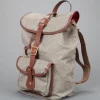 Croots Drawstring rucksack Salt and Pepper