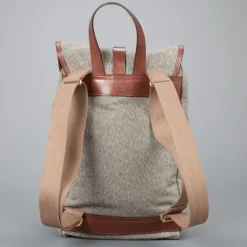 Croots Drawstring rucksack Salt and Pepper