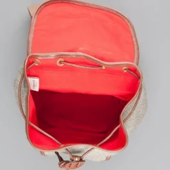 Croots Drawstring rucksack Salt and Pepper