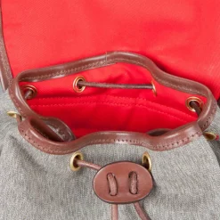 Croots Drawstring rucksack Salt and Pepper