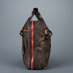 Croots Flight Bag waxed camo