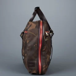 Croots Flight Bag waxed camo