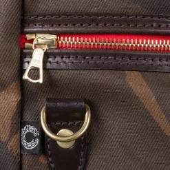 Croots Flight Bag waxed camo