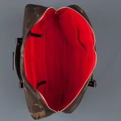 Croots Flight Bag waxed camo