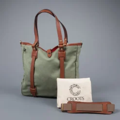 Croots Jungle Canvas Tote Bag Large