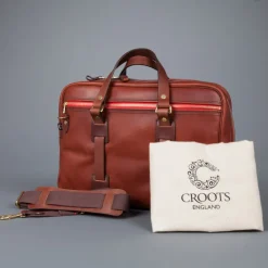 Croots Laptop Bag Italian Calf leather Port