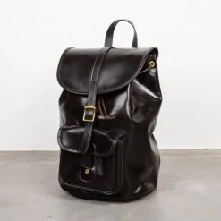 Croots Malton Bridle leather Rucksack Havana