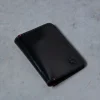 Croots Malton Bridle Leather Passport Wallet Black