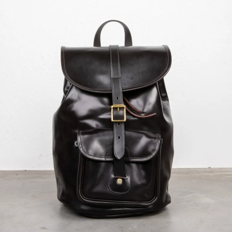 Croots Malton Bridle leather Rucksack Havana