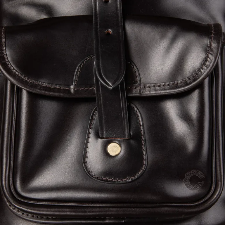 Croots Malton Bridle leather Rucksack Havana