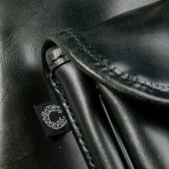 Croots Malton Bridle leather Rucksack Racing Green