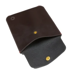 Croots Malton Bridle leather Mini I pad sleeve Dark havana