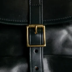 Croots Malton Bridle leather Rucksack Racing Green