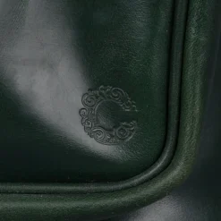 Croots Malton Bridle leather Rucksack Racing Green