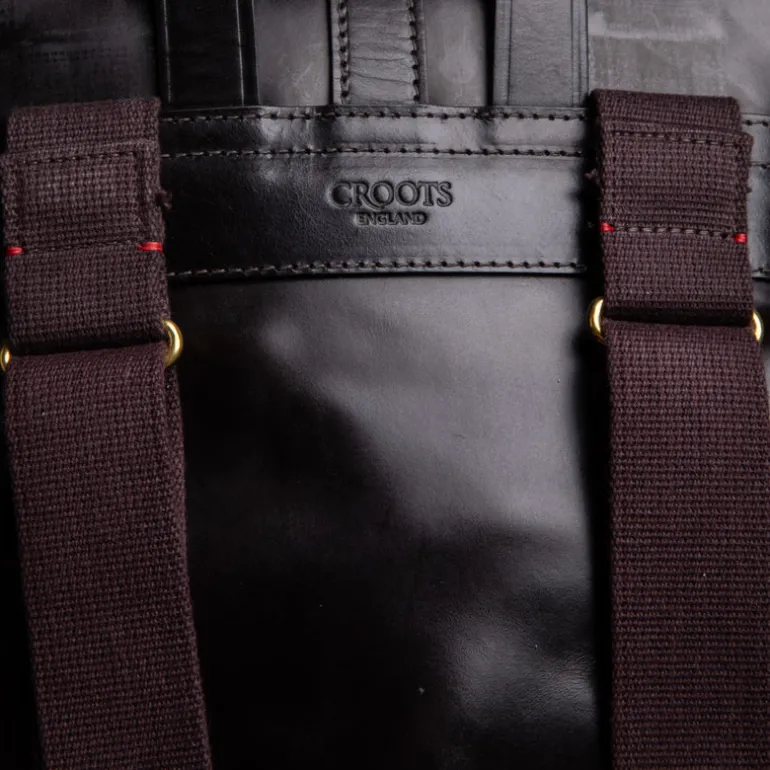 Croots Malton Bridle leather Rucksack Havana