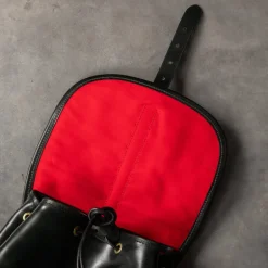 Croots Malton Bridle leather Rucksack Racing Green