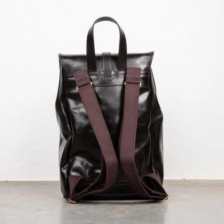 Croots Malton Bridle leather Rucksack Havana