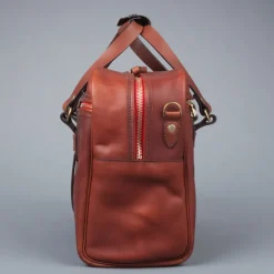 Croots Vintage leather traveller bag port