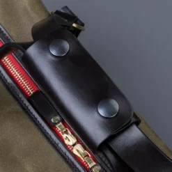 Croots Vintage Waxed Canvas Holdall Olive - Large