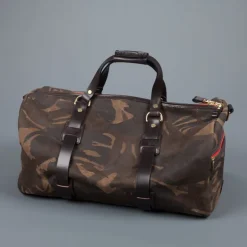 Croots Waxed Camo Duffle Holdall
