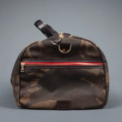 Croots Waxed Camo Duffle Holdall