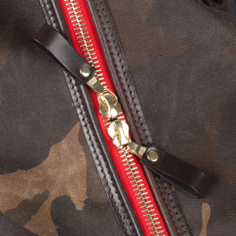 Croots Waxed Camo Duffle Holdall