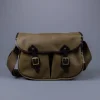 Croots Waxed Canvas Carryall Bag Olive
