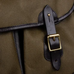 Croots Waxed Canvas Carryall Bag Olive