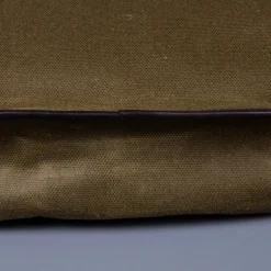 Croots Waxed Canvas Carryall Bag Olive