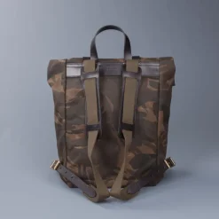 Croots X Frans Boone Canvas Rolltop Backpack Camo