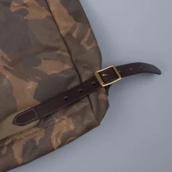 Croots X Frans Boone Canvas Rolltop Backpack Camo