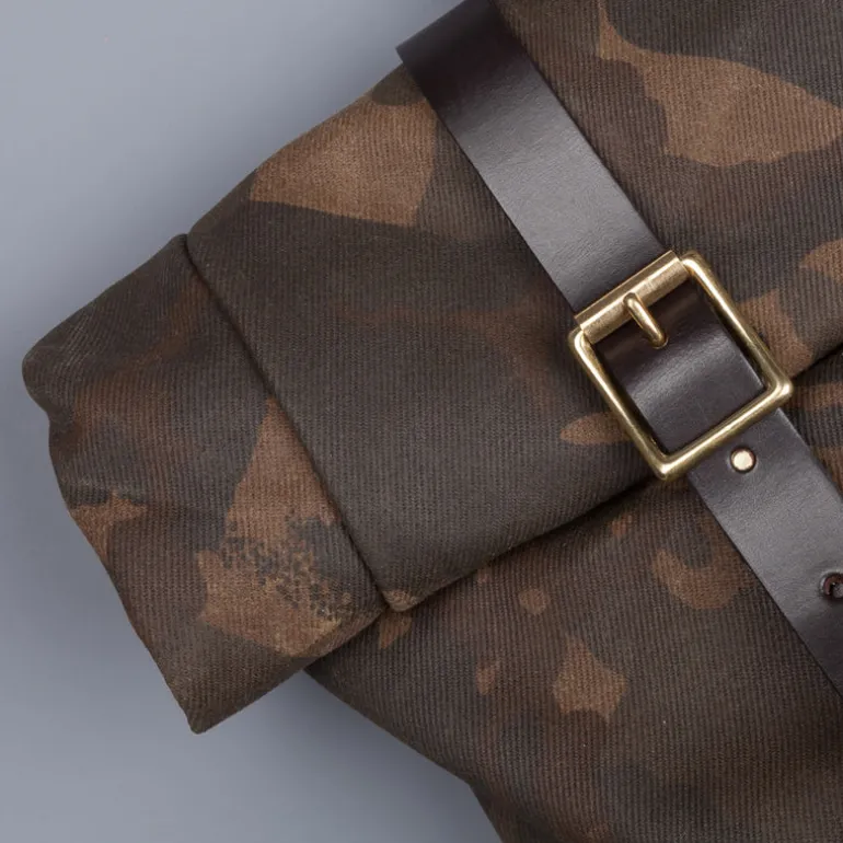 Croots X Frans Boone Canvas Rolltop Backpack Camo