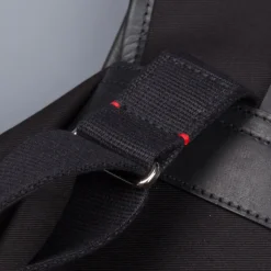 Croots X Frans Boone Dalby Canvas Drawstring Rucksack Black