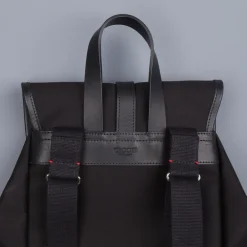Croots X Frans Boone Dalby Canvas Drawstring Rucksack Black