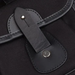 Croots X Frans Boone Dalby Canvas Drawstring Rucksack Black