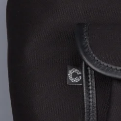 Croots X Frans Boone Dalby Canvas Drawstring Rucksack Black