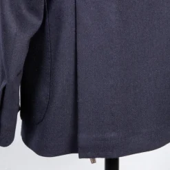 De Petrillo Benny Wool and Cashmere Jersey Jacket Blu Notte