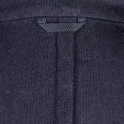 De Petrillo Benny Wool and Cashmere Jersey Jacket Blu Notte