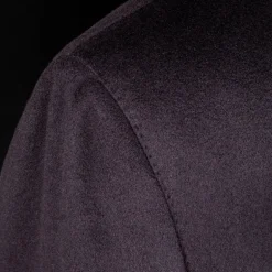 De Petrillo Cashmere Double Breasted Overcoat Navy per Frans Boone