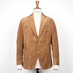 De Petrillo Posillipo Corduroy Jacket Beige Cerbiatto