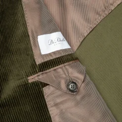 De Petrillo Posillipo Corduroy Jacket Verde Marcio Scuro