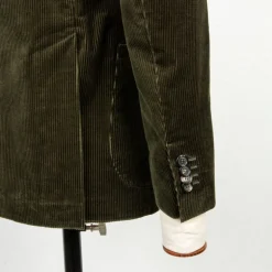 De Petrillo Posillipo Corduroy Jacket Verde Marcio Scuro