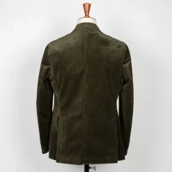 De Petrillo Posillipo Corduroy Jacket Verde Marcio Scuro